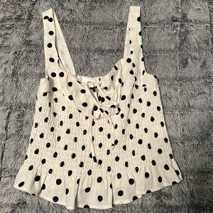 Polka Dot Tank Top GB Dillards Collection S